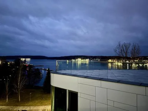 Apartament Premium nad jeziorem, przy samej plaży miejskiej