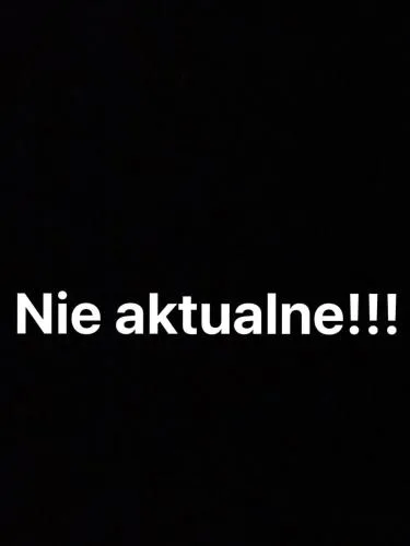 Nie aktualne