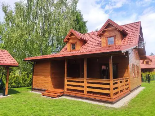 Zielona Martanka - Mazury całoroczny dom do wynajęcia nad jeziorem - pomost - łódka - rower wodny