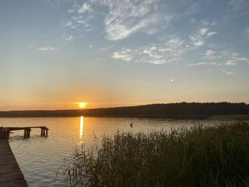 Domek Letniskowy nad Jeziorem, Las, Mazury