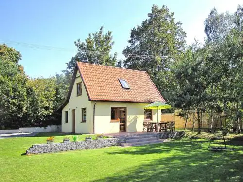 Holiday Home by Lake Wilkasy with Rowboat