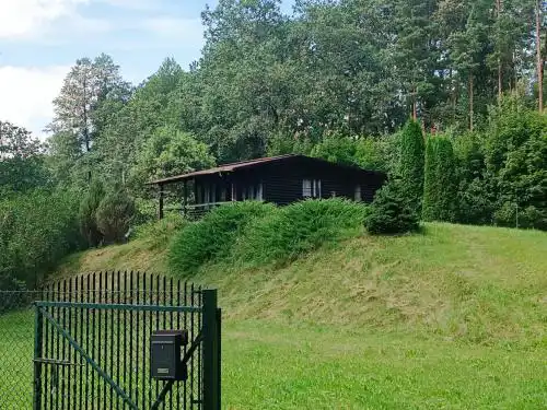Domek nad Trojanką koło Olsztyna Blisko jeziora