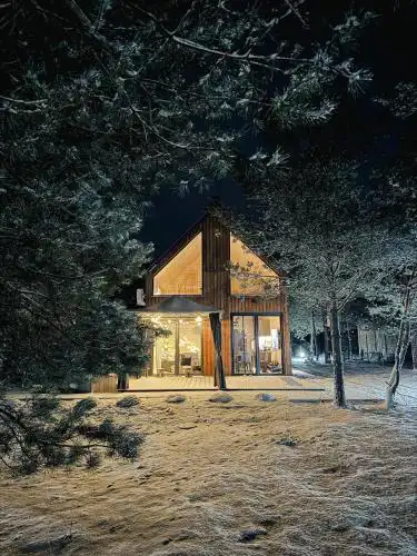 Green Stone Escape Forest House with Jacuzzi & Quad