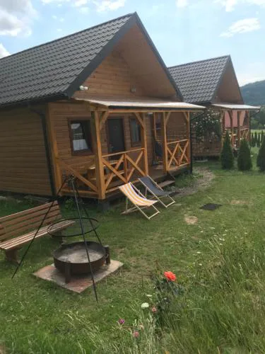 Domki Złota Rybka nad Jeziorem Solińskim jacuzzi