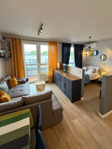 Apartament Lemon Loom przy Księżym Młynie - Klimatyzacja - FV - WiFI - Wejście na KOD