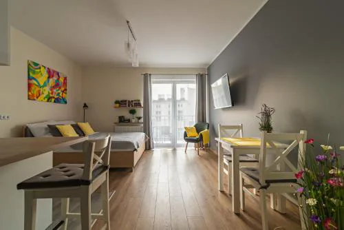 Apartament Więckowski - Apartamentylove, Prywatny Garaż podziemny, Centrum, Self Chech - in, F-VAT