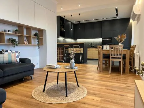 M4 Luxury Apartment in the City Center - Klimatyzacja, Parking, Balkon, Atlas Arena, Wytwórnia, Piotrkowska