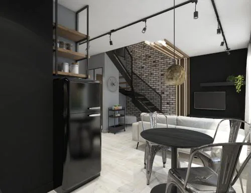 N23 Apartament z antresolą Łódź Centrum Wi-Fi Klimatyzacja