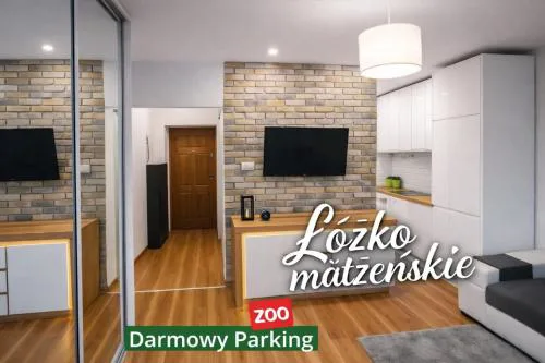 Śliczny Apartament obok Manufaktury na wyłączność, parter, blok, parking , blisko ZOO , Aquapark