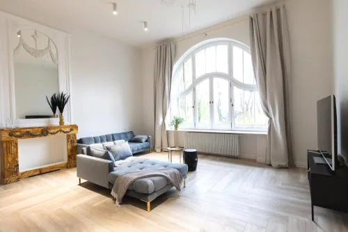 Srebrna Luxury Apartments - willa fabrykancka - wnętrza premium