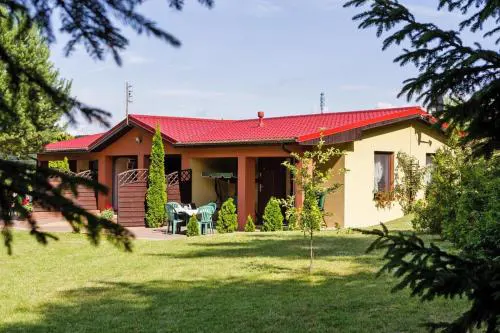 House near Baltic Sea and Wolinski Park
