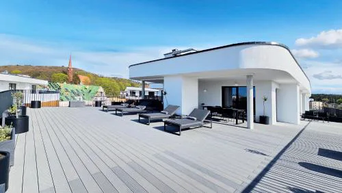 Apartament Wakacyjny Baltic Waves Resort - taras 180 m2