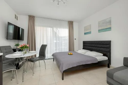 Flamingo Studio z balkonem blisko plaży Międzyzdroje SeaView by Rent like home