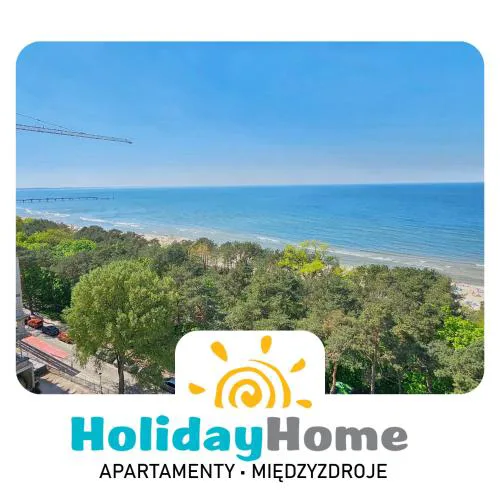 HolidayHomePL Slavia New 702 z balkonem i widokiem na morze