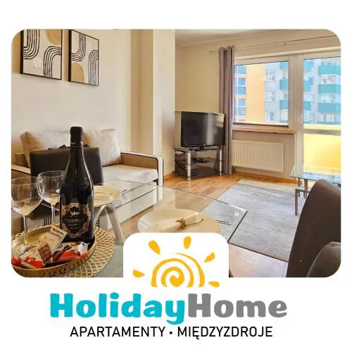 HolidayHomePL Statek 210 z sypialnią i dwoma balkonami 100m od plaży