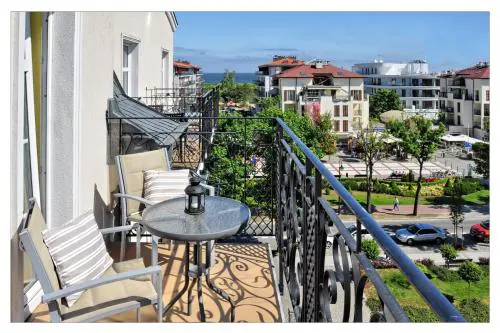 Korona Wazów 55 - Apartament z sypialnią przy Promenadzie & widok na morze - Apartment mit Schlafzimmer an der Promenade & Meerblick