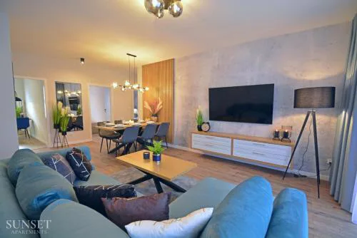Sunset Apartments - Rodzinny i przestronny apartament PREMIUM - Garaż podziemny - osiedle Platan