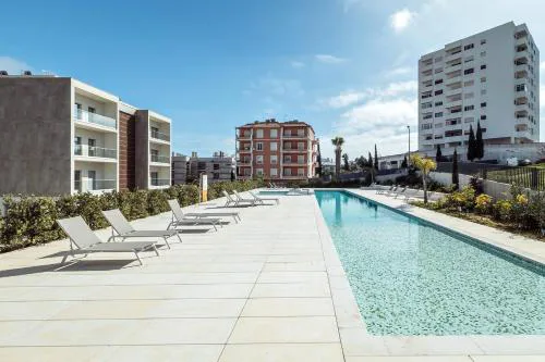 Relaxing Pool Stay in Albufeira Terrace & Gym