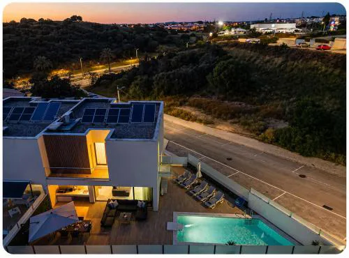 Two Luxury Villas with Private Pools near Old Town Albufeira