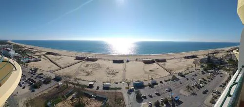 Monte Gordo Beach Sky Flat