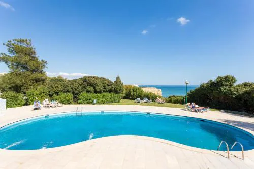 Algarve holiday beach house with seaview and pool