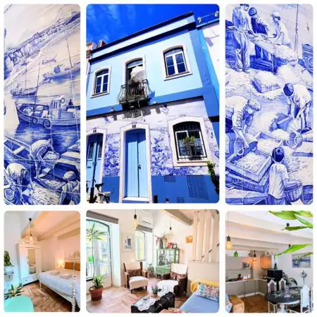 Charming Portuguese style apartment, for rent "Vida à Portuguesa", "Gaivota" Alojamento Local