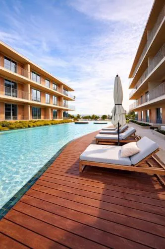 Horizon Sand Beachfront apartment - Pool View, Quarteira