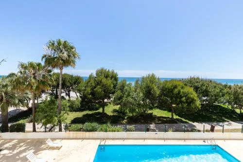 Superb front Beach Pool&Sea View Carteia Flat