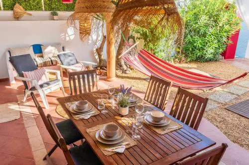 Apartamento Terra Estreita 2 Bdr Jardim privado Sta Luzia Tavira