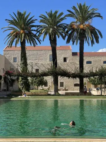 Rustic House with 2 Pools in a Monastery