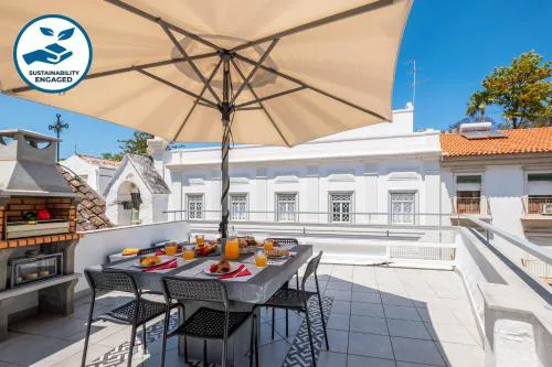 Townhouse Aqua-Maris - Moradia com BBQ e rooftop em Tavira