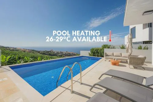 Sunny Ocean View Villa - Calma