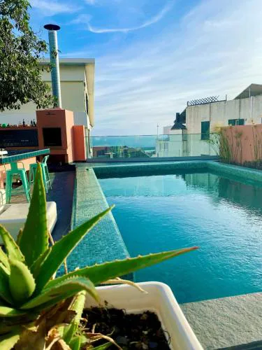 Ruheoase Funchal, Meerblick, Familien, Pool, BBQ, Zentrum
