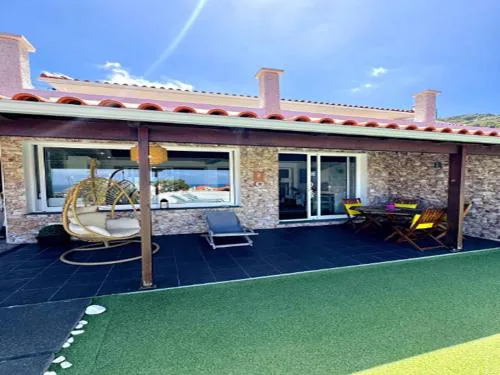 Villa in Porto da Cruz with Ocean Views