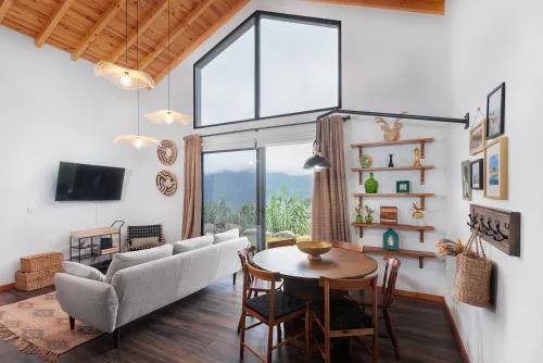 Mountain Chalet by Lavibes