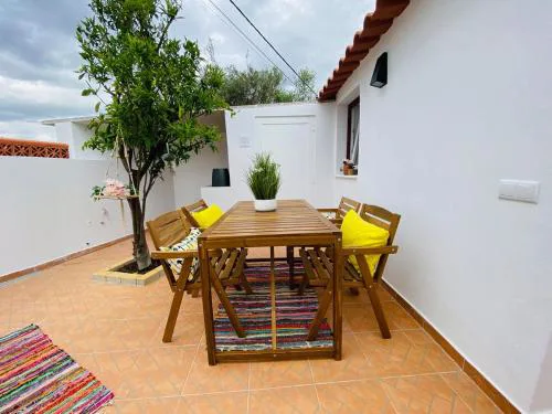 Casa Mel-Mina São Domingos-Praia fluvial-Terraço-3km-arcondicionado