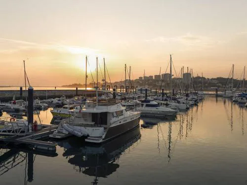 Oporto, sea view and marina