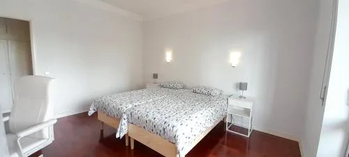City flat near the sea