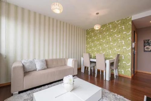 Modern Flat with Balcony & Garage by HostWise