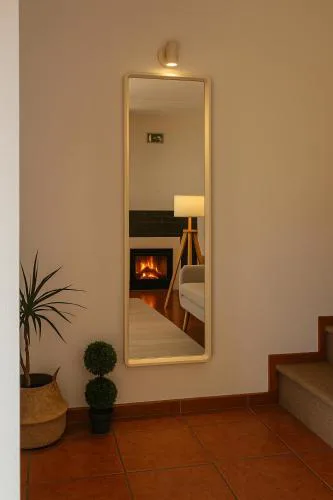 Peach House T2 Fireplace