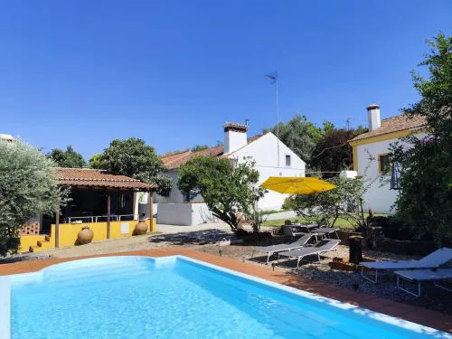 Village house with pool