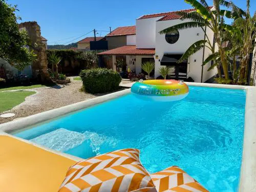 Villa familiar com piscina e jacuzzi a 30 min de Lisboa