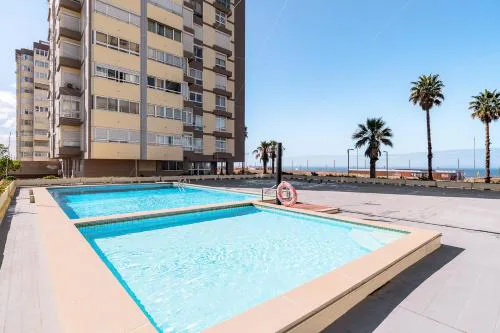 T2 na Caparica vista Praia