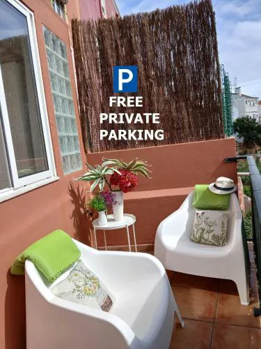 Balcony with View Graça Free Parking Lisbon