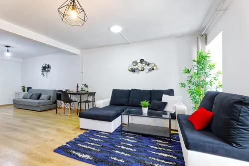 Big and central flat