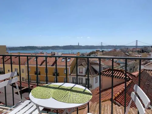 Charming Meio à Lapa III amazing terrace view