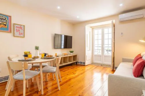 Downtown Arch Apartments - Central Lisbon AC & WIFI