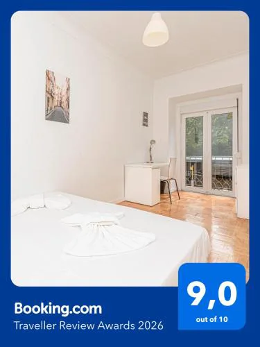 HOUZE Family flat in Central Lisbon near Zoo