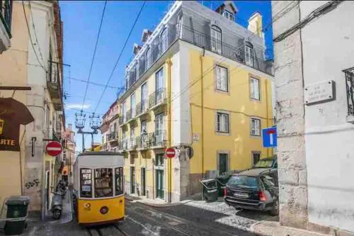 Iconic BICA TRAM at Your Door HEART of Lisbon