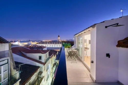 Lisbon Terrace&Shower River view.